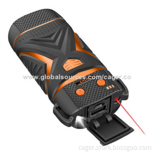 5,600mAh Waterproof Portable Charger, 5V DC/1,000mAh Input
